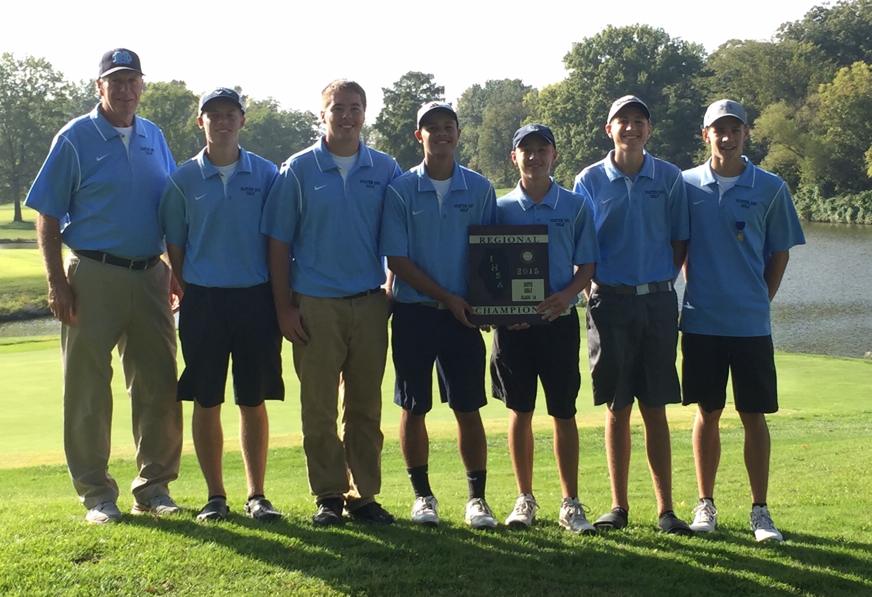Golf to State Tournament! Mater Dei Catholic High School Breese, IL
