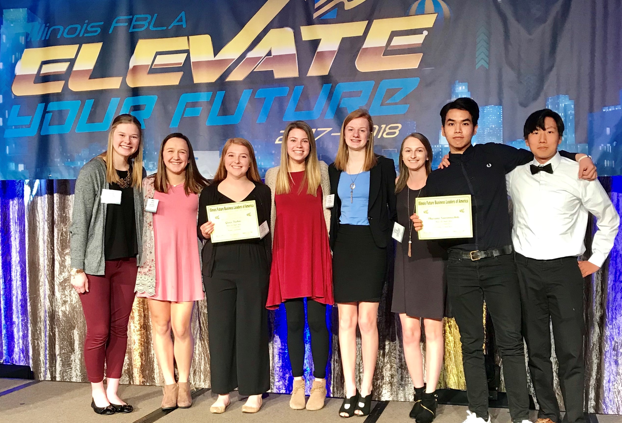 FBLA Achieves Success at State Leadership Conference Mater Dei