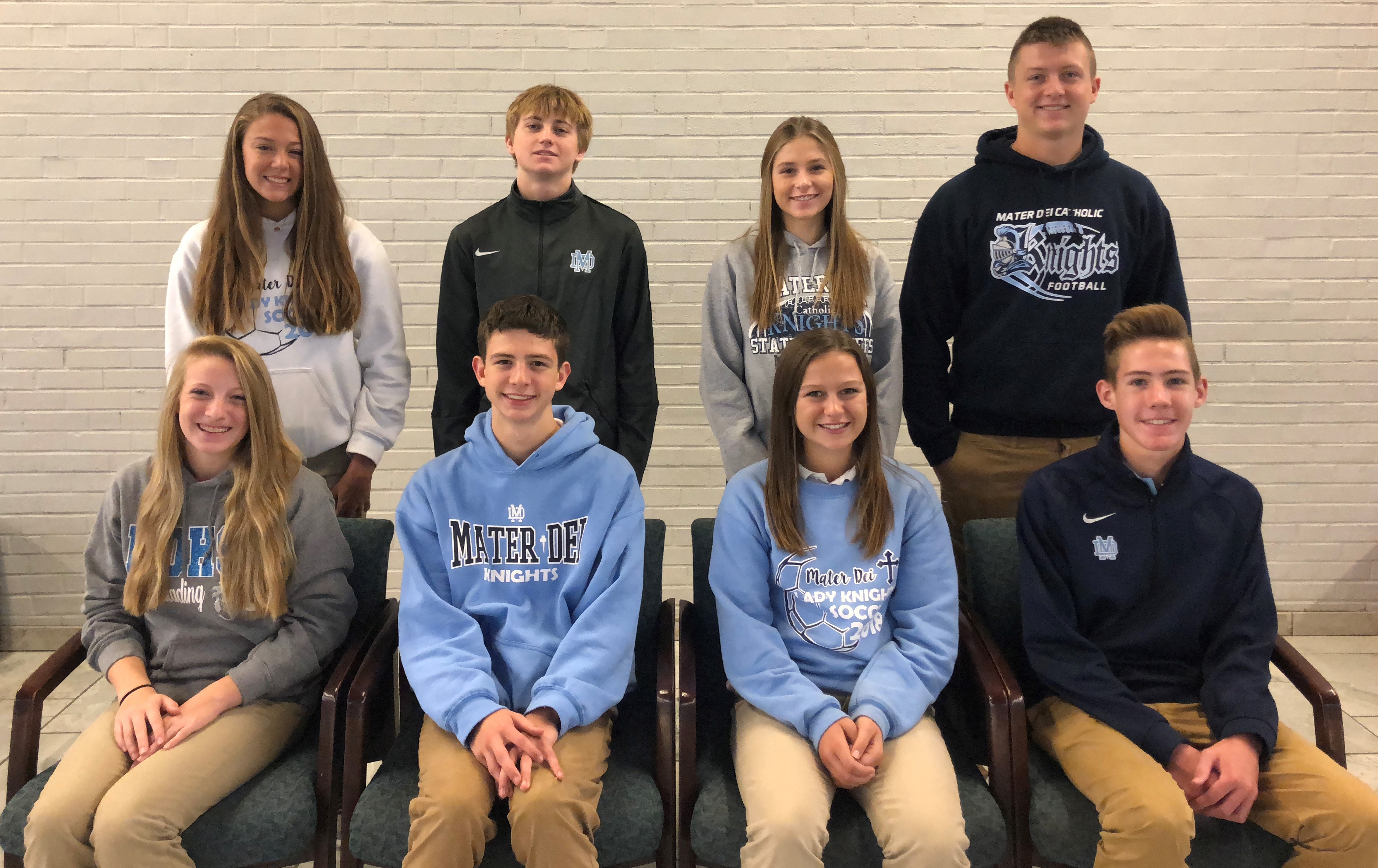 2018-2019 Students of the First Quarter - Mater Catholic High School - Breese, IL